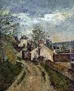Paul Cezanne The House of Dr Gachet in Auvers oil painting reproduction